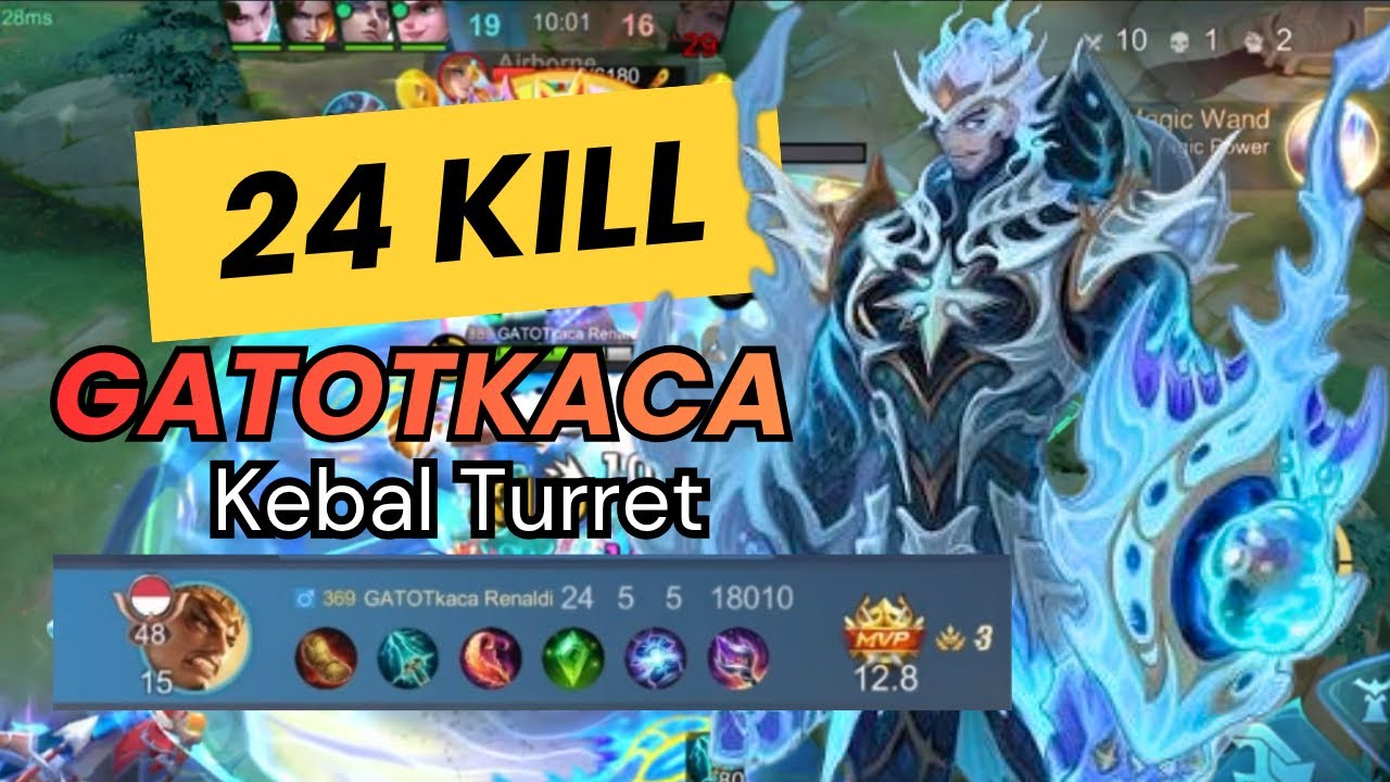 GATOTKACA MODE BRUTALL | build damage gatotkaca tersakit ❗️