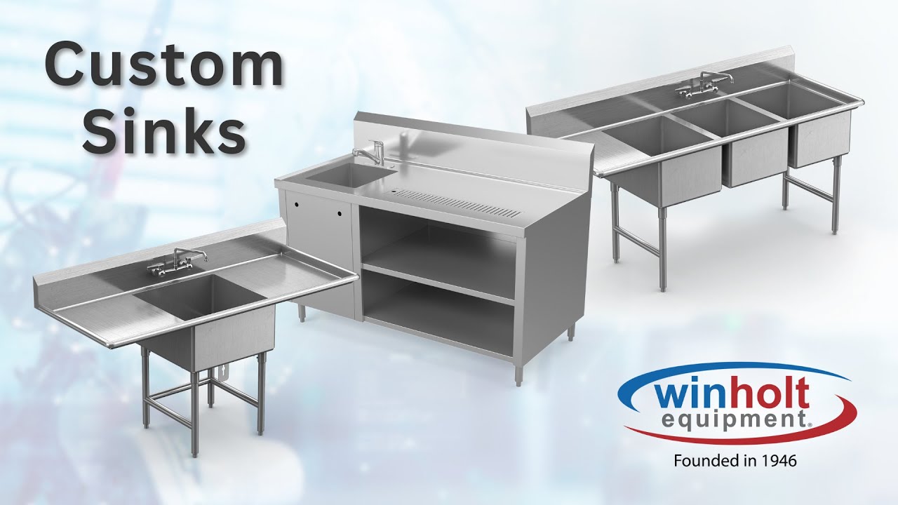 Winholt Equipment - Custom Sink Design