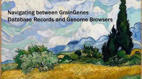 Navigating between Database Records and Genome Browsers