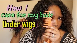 How to Protect African-American Hair Under a Wig : African