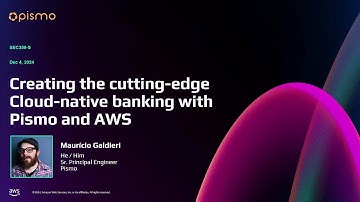 AWS re:Invent 2024 - Modernizing banking with AWS and Visa’s cloud-native operations (SEC359)