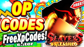 ALL 50 NEW *SECRET* UPDATE CODES in SLAYERS UNLEASHED CODES! (Slayers Unleashed Codes) ROBLOX 2022