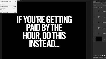 Photoshop MicroTip from Scott Kelby (Interface Color Shortcut)