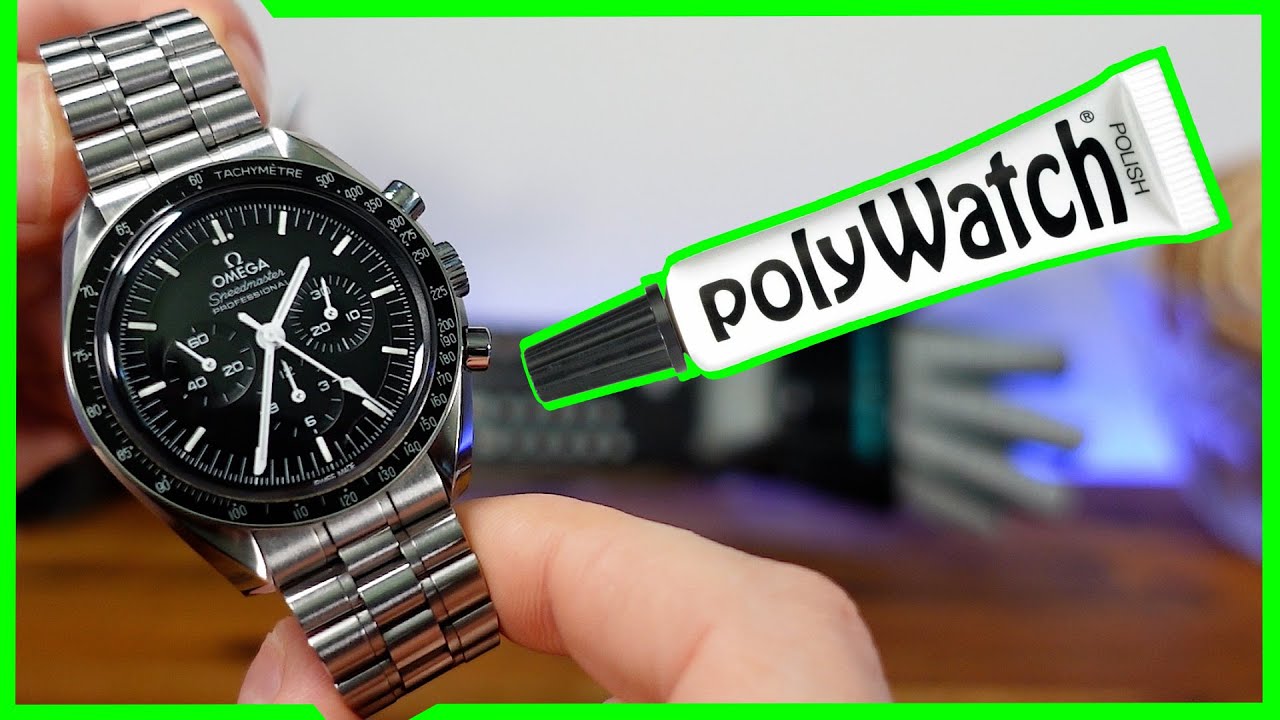 Before/After] Polywatch scratch remover : r/Watches