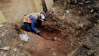 Bradwell Abbey Medieval Excavation - sensitivity warning
