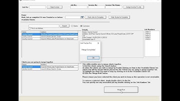 Removing Duplicate Client or Customer Records