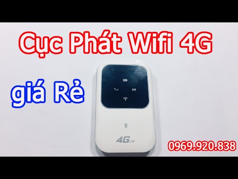 Cục phát wifi 4G | Bộ phát wifi di động 4G cầm tay tốc độ cao | giá rẻ giật mình