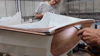 Building our Wooden Dinghy, the Eastport Nesting Pram from Chesapeake Light Craft  Ep 28