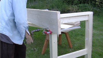 How to build a workbench - (Part 9) (assembly part 1) | Paul Sellers