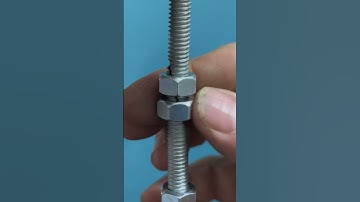 Join threaded rods with a screw onlyNo welding, no problem!#FixitYourself #rod #screw #tip #clever