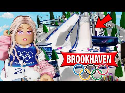 the OLYMPIC GAMES 2️⃣0️⃣2️⃣6️⃣ in BROOKHAVEN 🏡 Roblox