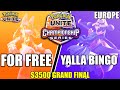 For Free vs Yalla Bingo - $3500 GRAND FINAL PUCS EU March | Pokemon Unite