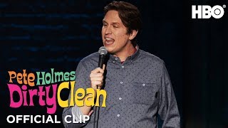 Life Doesn't Make Sense! | Pete Holmes: Dirty Clean | HBO screenshot 3