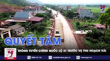 Quyết tâm thông tuyến chính Quốc lộ 31 trước vụ thu hoạch vải - VNEWS