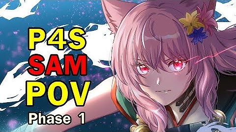 [FFXIV] Asphodelos: The Fourth Circle (Savage) [P4S] First Phase - Samurai POV 1st Clear [ONE-SHOTS]