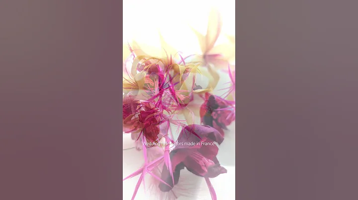 Wedding fascinators made in France #fascinator #weddinghairstyles #millinery