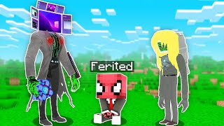 TITAN PC MAN AİLESİ BENİ SAHİPLENDİ - Minecraft