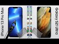 iPhone 13 Pro Max vs. Galaxy S21 Ultra Speed Test