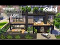 Modern Industrial Loft | No CC | Artworks | Stop Motion | Sims 4 Video