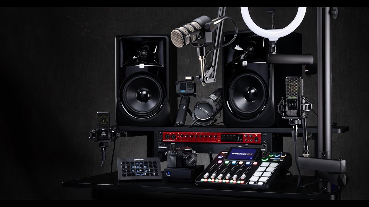 Everything You Need for the Ultimate Content Creator Studio! Podcast ...