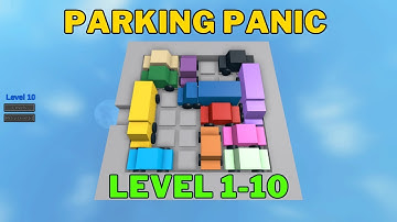 Roblox Parking Panic Full Walkthrough [1 To 10 Level] Beginner Solution