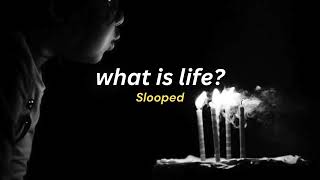 What Is Life slowed And No Reverb  San Holo Bipolar Sunshine