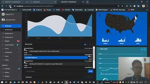 Menghubungkan Framework Codeigniter dengan AdminLTE - PEMROGRAMAN FRAMEWORK AKN BOJONEGORO 2020