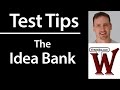 IELTS TOEFL Writing- Essay ideas (How to build an Idea Bank)