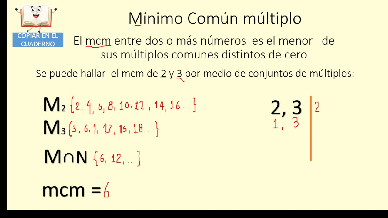 clase 1 matemáticas quinto - mcm - YouTube