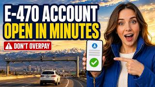 Information How to open a Colorado E-470 account online News
