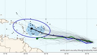 Invest 94L podría acercarse al Caribe pero hay bastante incertidumbre.