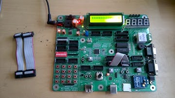 ARM7 - LPC 2148 - DEVLOPMENT KIT - DIGITAL TO ANALOG CONVERTOR EXPERIMENT- WIZAARD