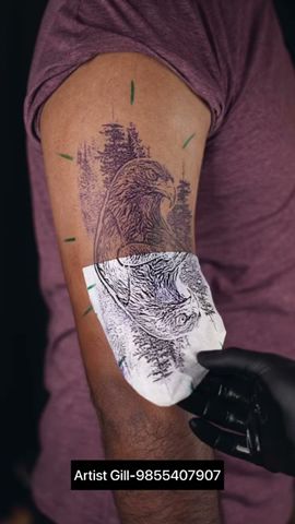 Artist Gill Tattoos in Mohali - YouTube