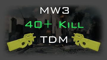 MW3 45 Kill Reg TDM (Modern Warfare 3 Gameplay/Commentary)