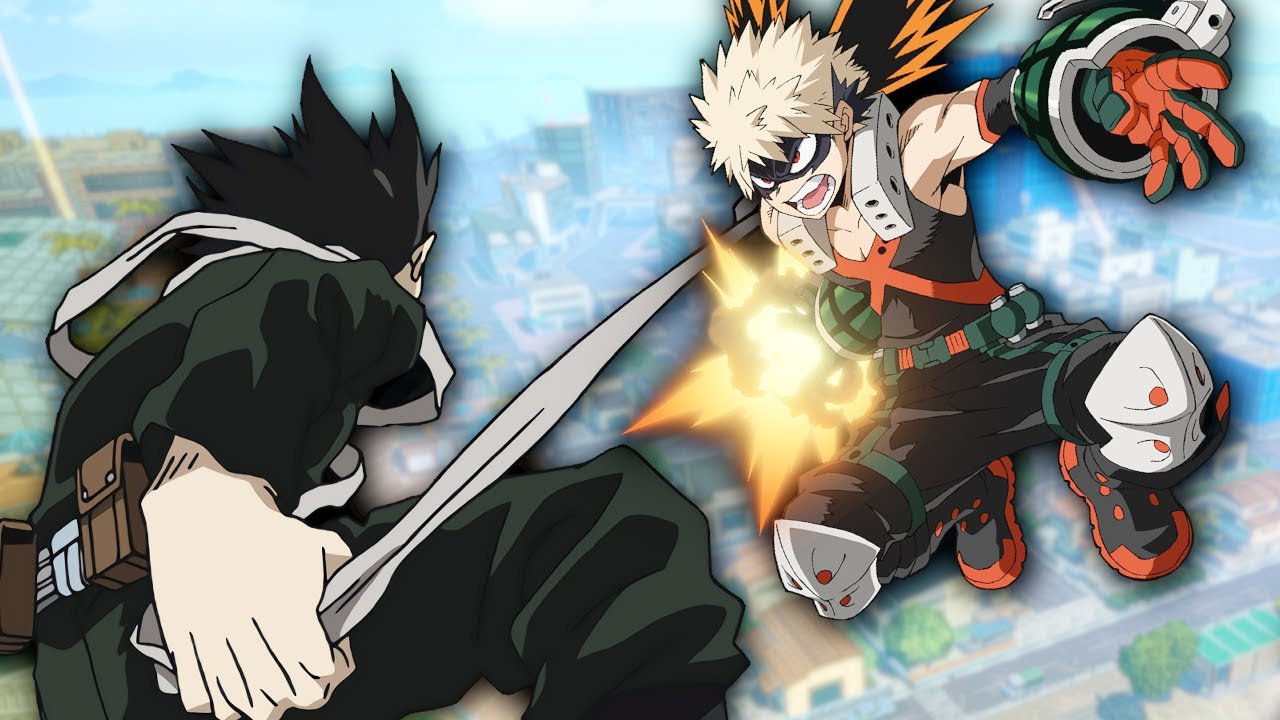 Saving PROs With Bakugo l MY HERO ULTRA RUMBLE - YouTube
