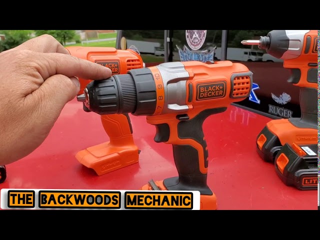 BLACK+DECKER LDX220C 20V MAX 2-Speed Cordless Drill Driver (Includes  Battery and Charger)