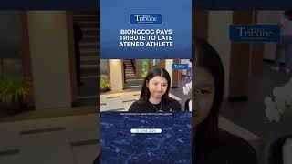 BIONGCOG PAYS TRIBUTE TO LATE ATENEO ATHLETE