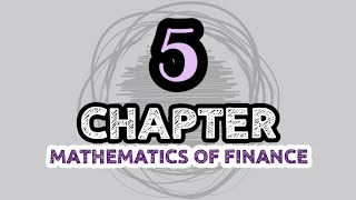 Information (6/8) CHAPTER 5: MATHEMATICS OF FINANCE | 5.4 - ANNUITY (FUTURE VALUE) Guide
