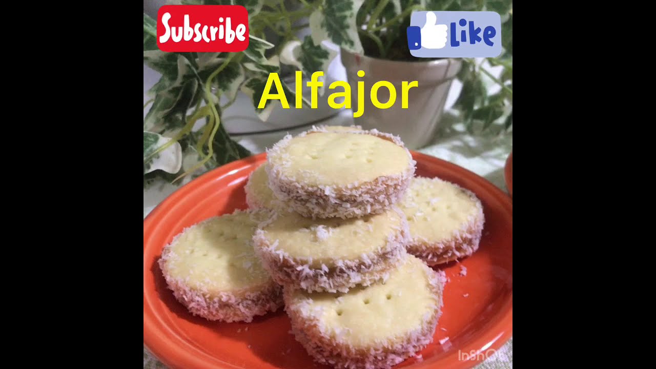 Alfajor peruano  🇵🇪 de harina y maicena muy fácil de preparar y rico ..!!!