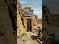 From Raw Stone to Luxury: Building a Secret Desert Sanctuary #satisfyingvideo #homedecor #diy