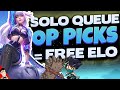 5 OP PICKS FOR SOLO QUEUE on Patch 2.1a (Katarina Patch) | Wild Rift Ranked Guides-