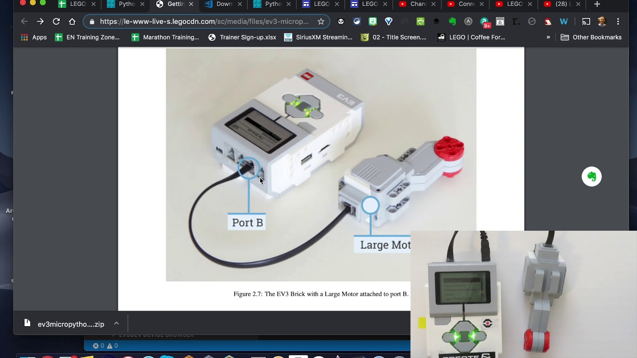 LEGO Mindstorms: First Code Example - YouTube