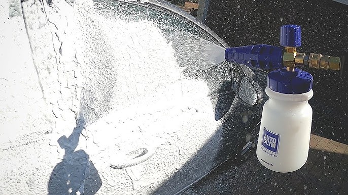 EASY CHEAP DIY Super Foam Car Wash Soap - Pressure Washer Cannon