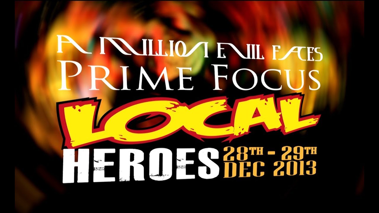 A.M.E.F & Prime Focus Local Heroes gig Kuching Tour, 28-29.12.13