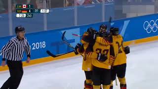 Canada - Germany ( Canada - Deutschland ) Eishockey 3:4 ZOH 2018