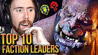 A͏s͏mongold Reacts To The "Top 10 Strongest Faction Leaders Based on Lore in WoW" | By Hirumaredx