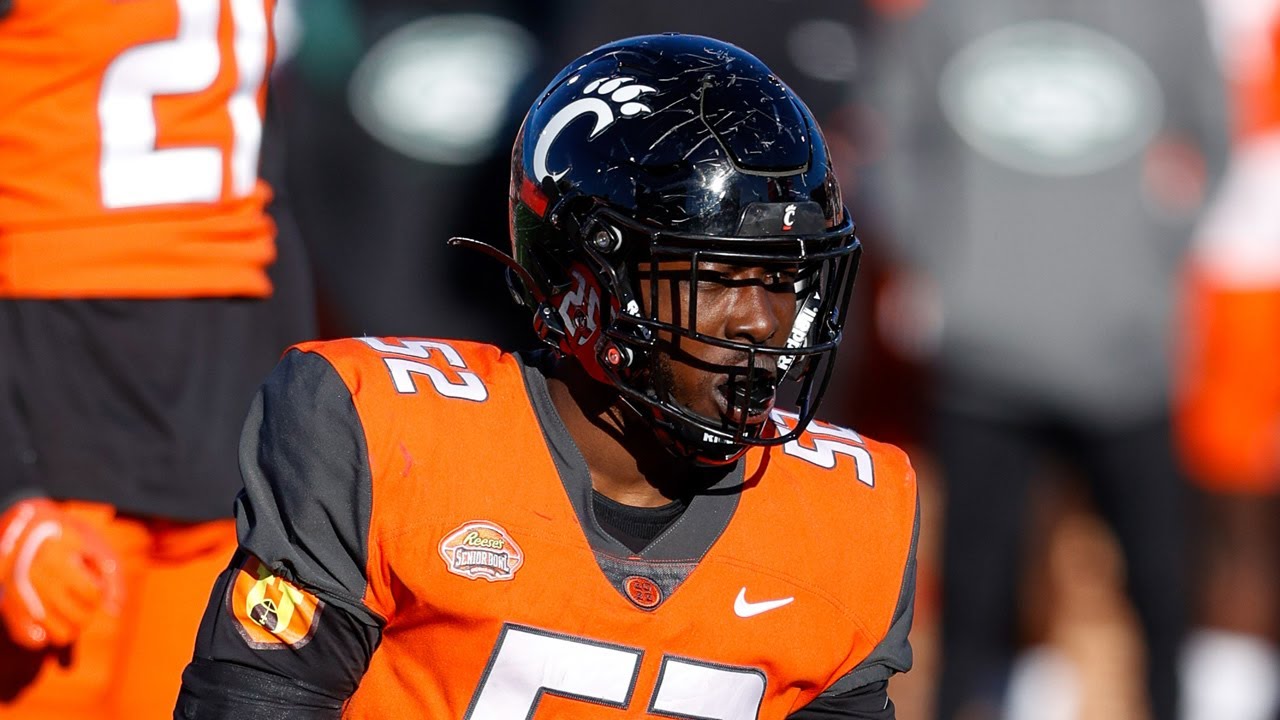 Arizona Cardinals Edge Myjai Sanders Senior Bowl Highlights and NFL