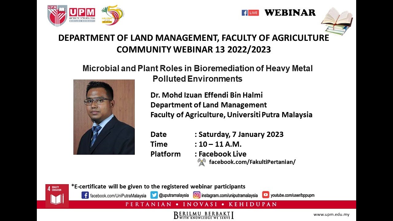 Microbial and Plant Roles in Bioremediation of Heavy Metal Polluted Environments