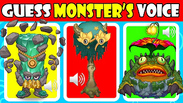 GUESS the MONSTER'S VOICE | MY SINGING MONSTERS | Adult Syncopite, Rare Maulch, Battarachna