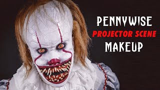 Pennywise Creepy Smile Makeup! – Projector Scene from IT Chapter 1 (Tutorial) | Prince De Guzman